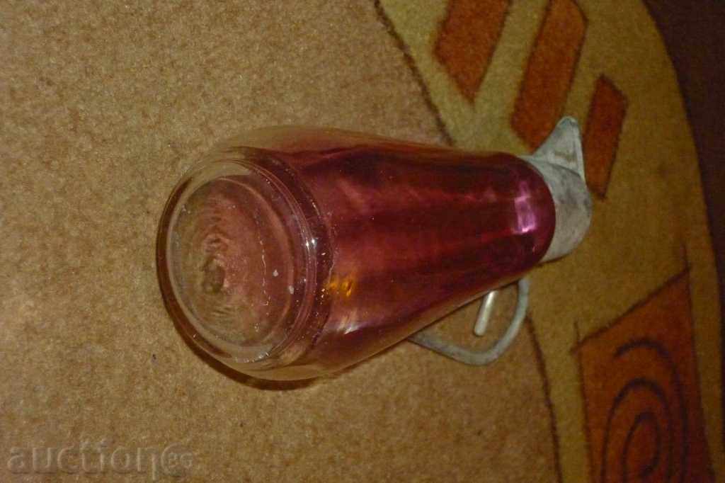 Old jug - metal and glass, jug, cup, vase - 6 Old jug - metal and glass, jug, cup, vase - 6