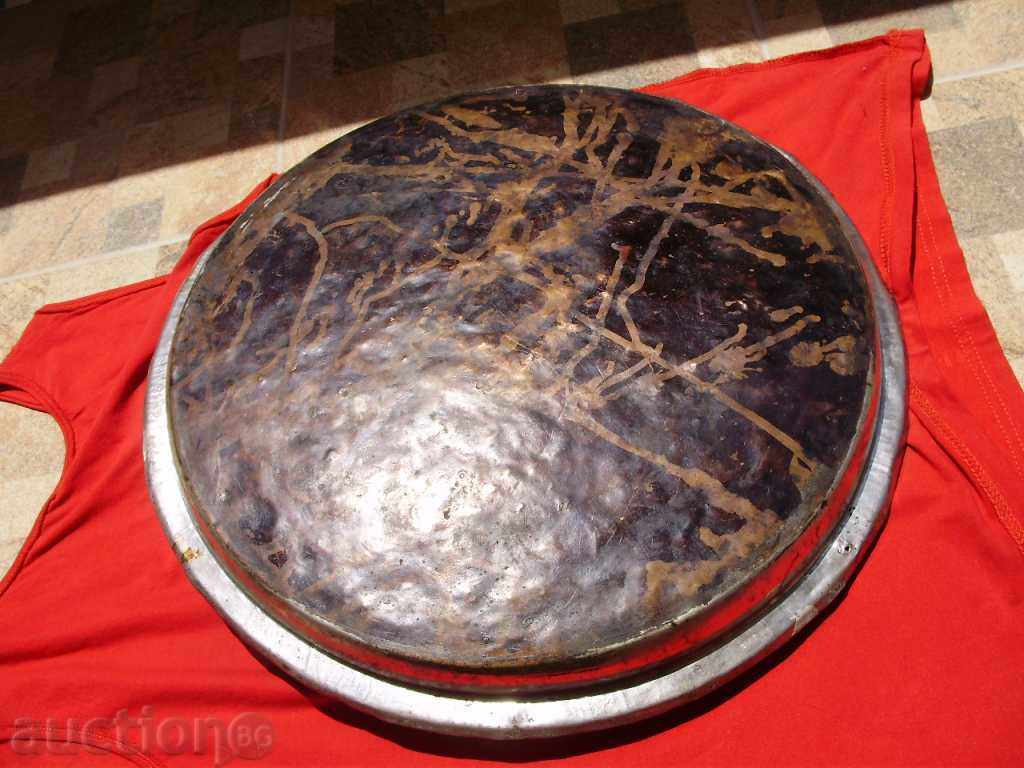 Baked tray, marked 1926. - 6 Baked tray, marked 1926. - 6