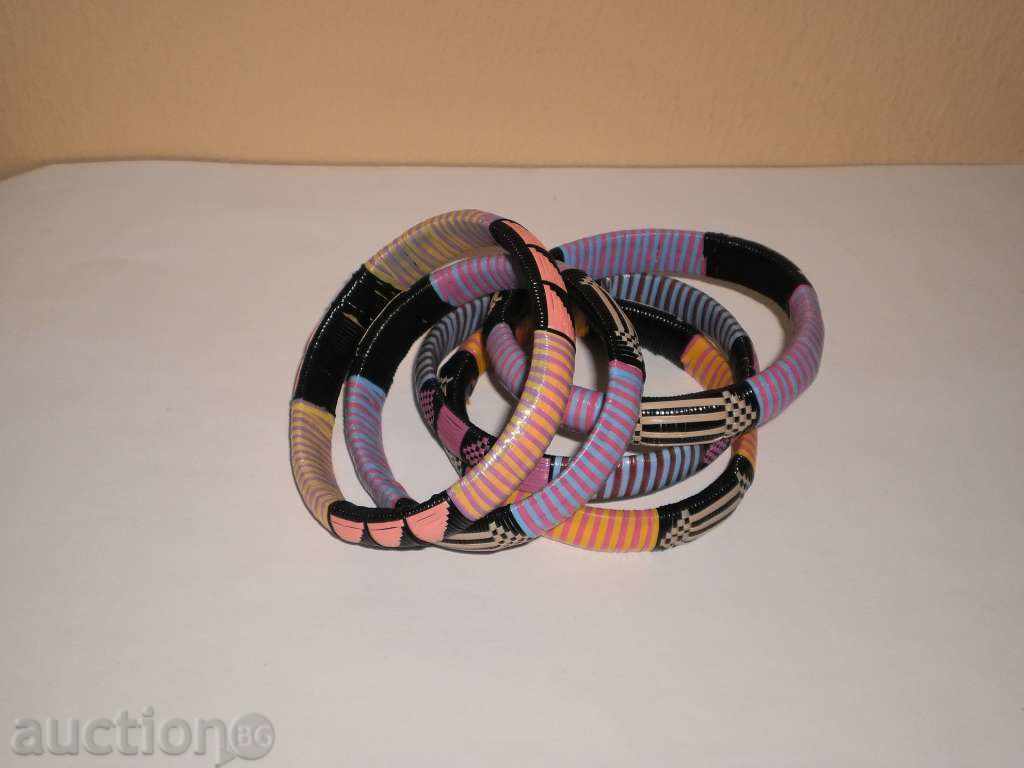 Auction African bracelet in grunge style-7, new price Auction African bracelet in grunge style-7, new price
