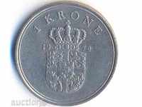 Δανία 1 Krone 1972, Frederick IX