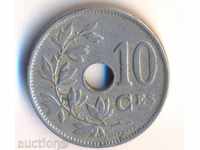 Belgium 10 centimeters 1921 year