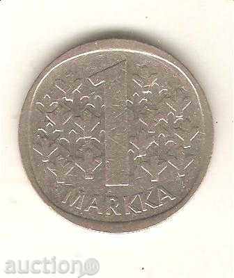 +Финландия  1  марка  1974 г.S