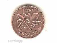 + Canada 1 cent 1974