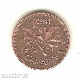 +Канада  1  цент  1975 г.