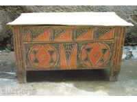 Renaissance painted chest, chest, chaise, chest of drawers