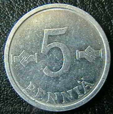 5 penny 1984, Finland