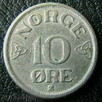 10 öre 1952, Norvegia