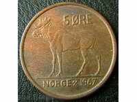 5 øre 1967, Norway