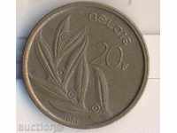 Βέλγιο 20 φράγκα το 1981