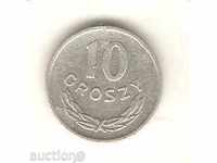 Polonia + 10 penny 1963