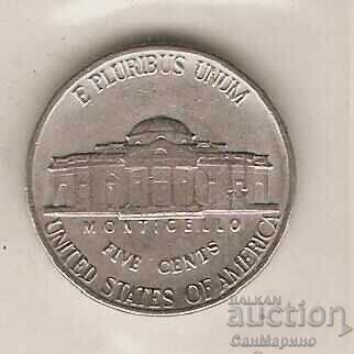 5 cents United States 1988 D 5 cents United States 1988 D