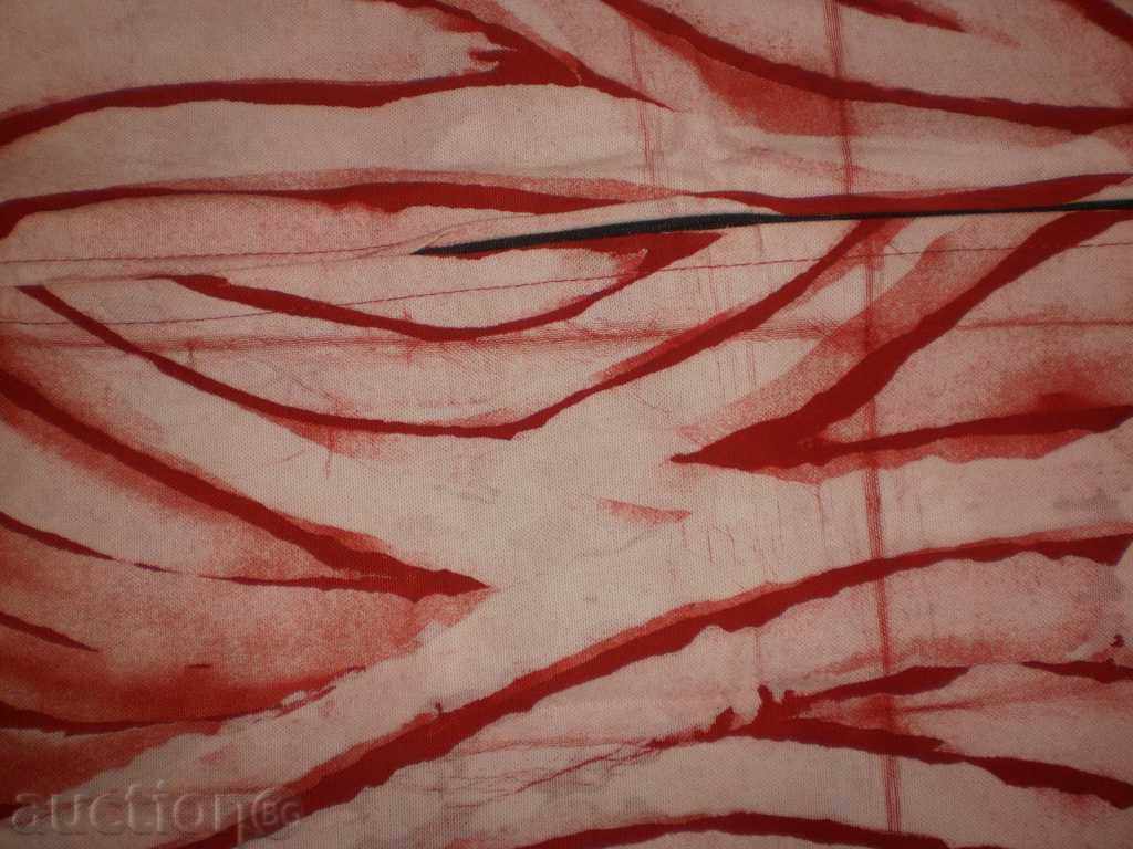 Delivery of Cushion cover in batik-zebra technique