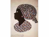 African-Textile Painting on Textiles-2