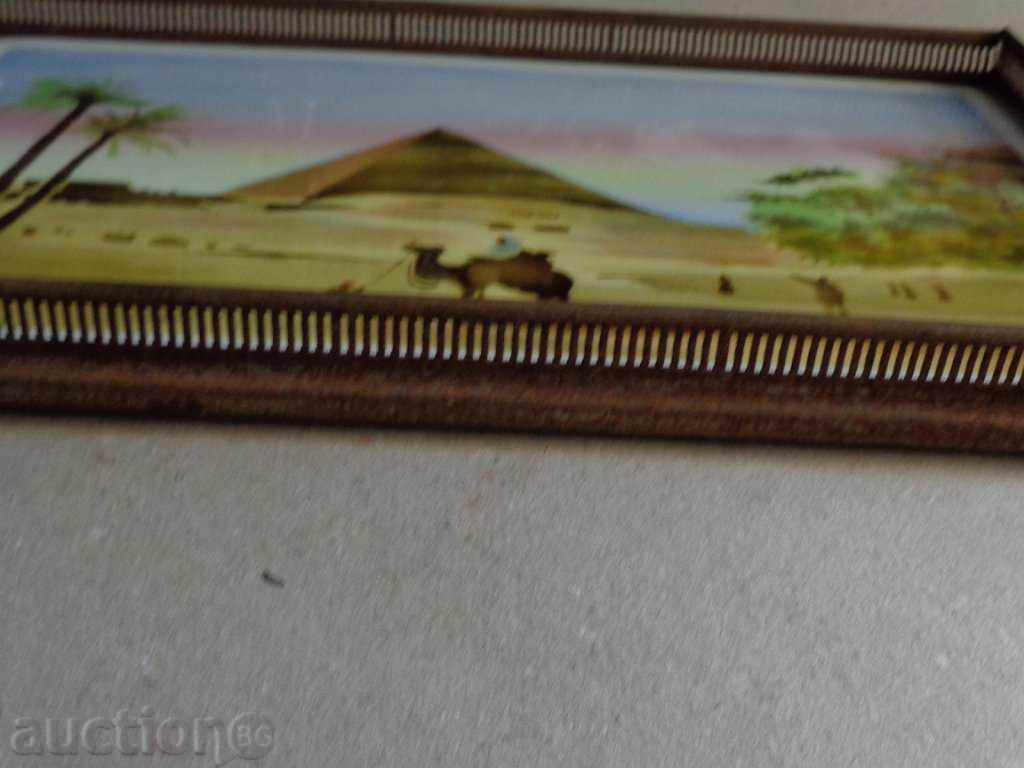 Livrarea platou veche de porțelan Livrarea platou veche de porțelan