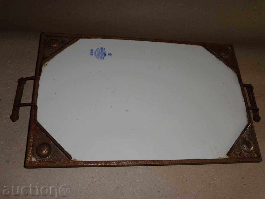 platou veche de porțelan - 6 platou veche de porțelan - 6