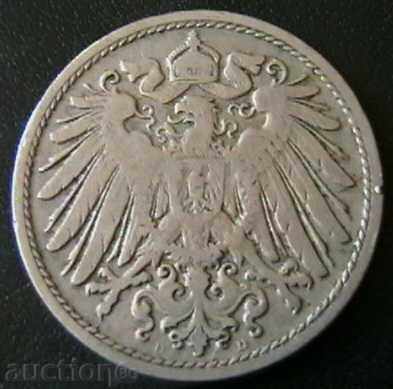 10 pfennig 1900 D, Germania (Empire) cu preț € 1.28 | 2.50 BGN
