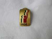 Badge INDE India Bulgaria