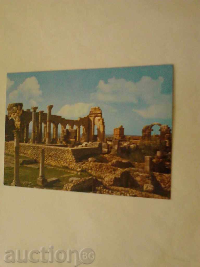 Пощенска картичка Мароко Volubilis 3