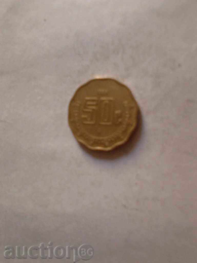 Мексико 50 центавос 1993