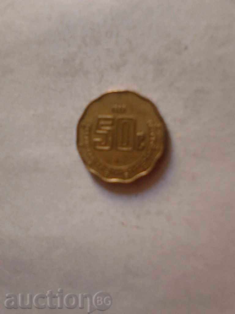 Мексико 50 центавос 1995
