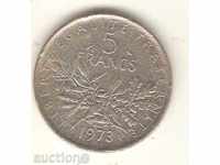 + France 5 Franc 1973