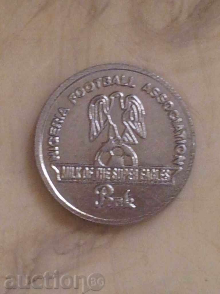 Δημοπρασία Η πλάκα Ποδοσφαιρικής Ομοσπονδίας-Νιγηρία-501m