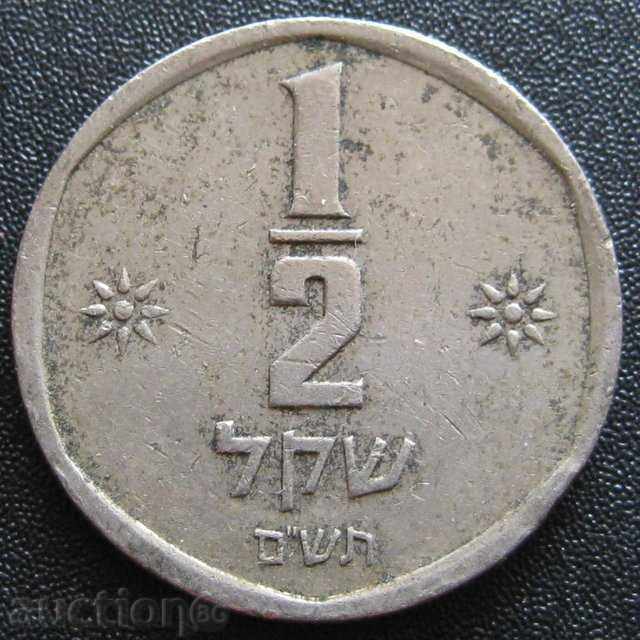 ISRAEL 1/2 shekel JE5740 (1980)
