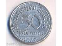 Germania 50 pfenigi 1920