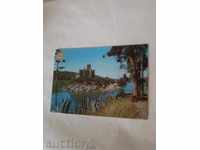 Postcard Portugal Almourol Castle 1976