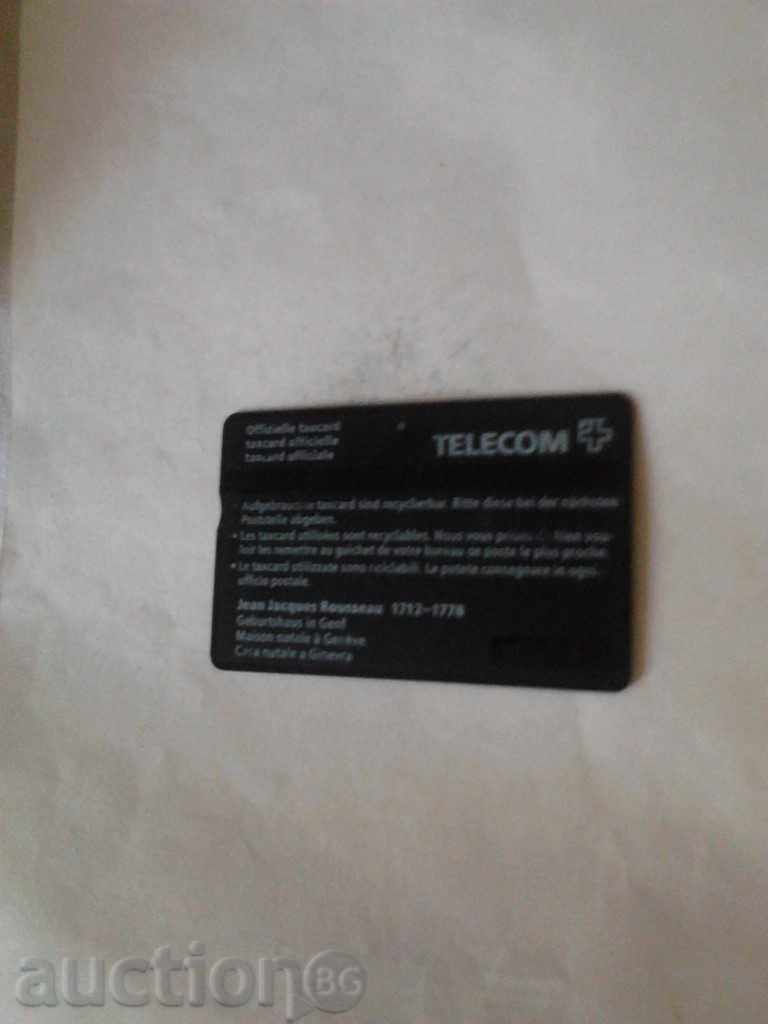 PTT card de asteptare Taxcard 10.- profesor cu preț 0.55 BGN | € 0.28