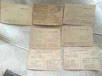 lot of military cards