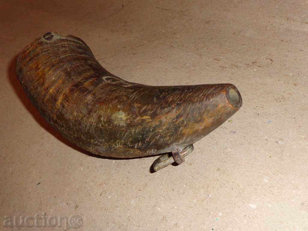 Old horn gun powder from the peasants for filling pishtov, rifle - 6 Old horn gun powder from the peasants for filling pishtov, rifle - 6