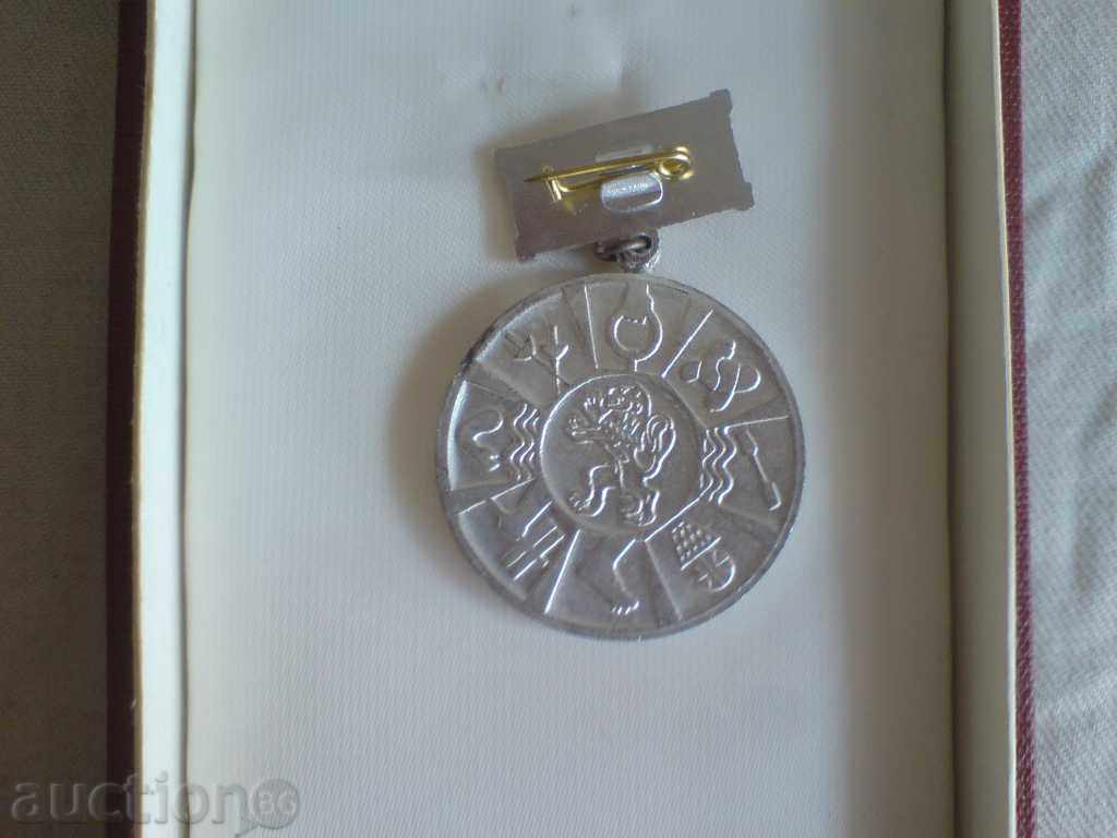 Auction For special merits BSBS - silver with a document Auction For special merits BSBS - silver with a document