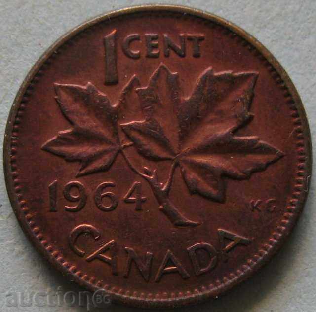 1 cent 1964. - Canada