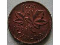 1 cent 1964. - Canada