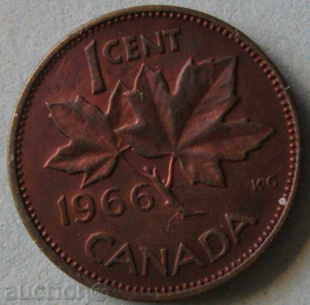 1 цент 1966г. - Канада
