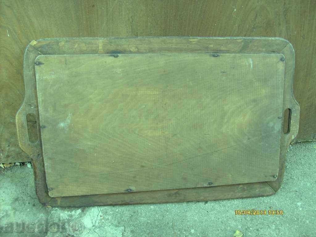 Auction  Backgammon tray-pyrography