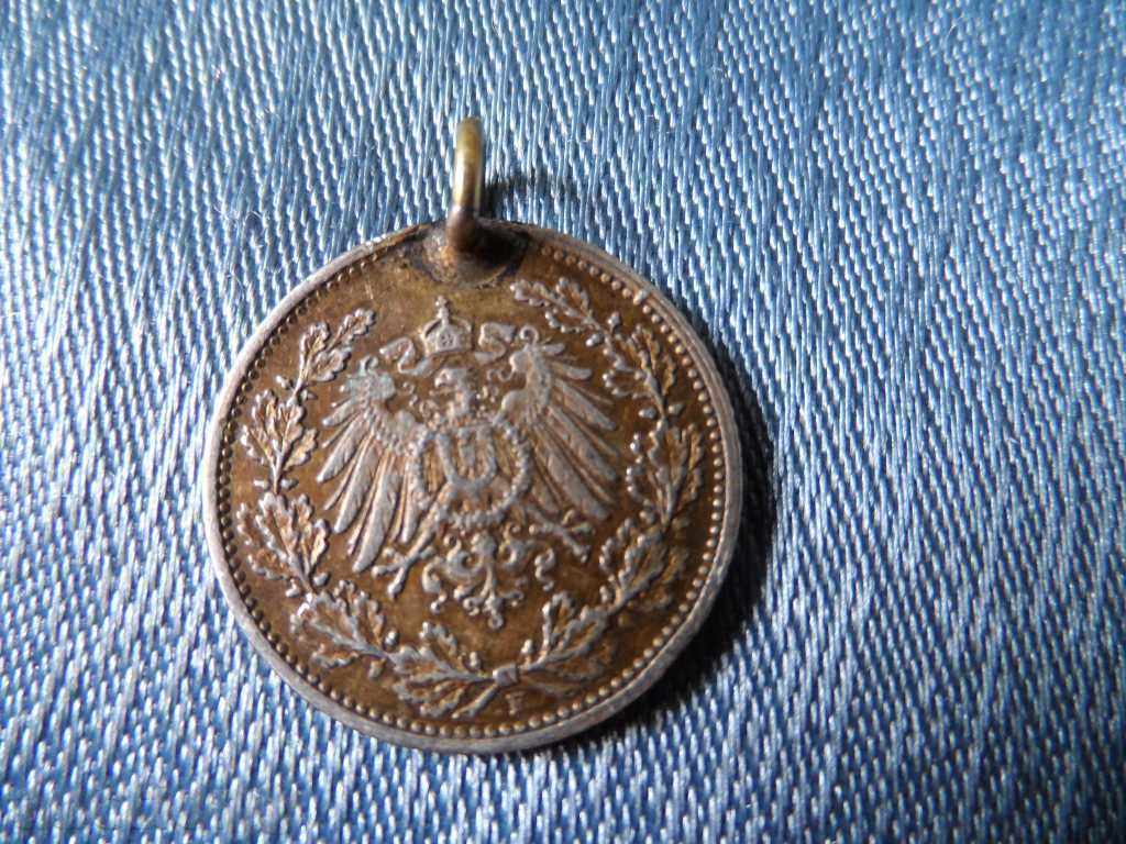 GERMANIA 1/2 marka 1915 F - silver with price 12.00 BGN | € 6.14