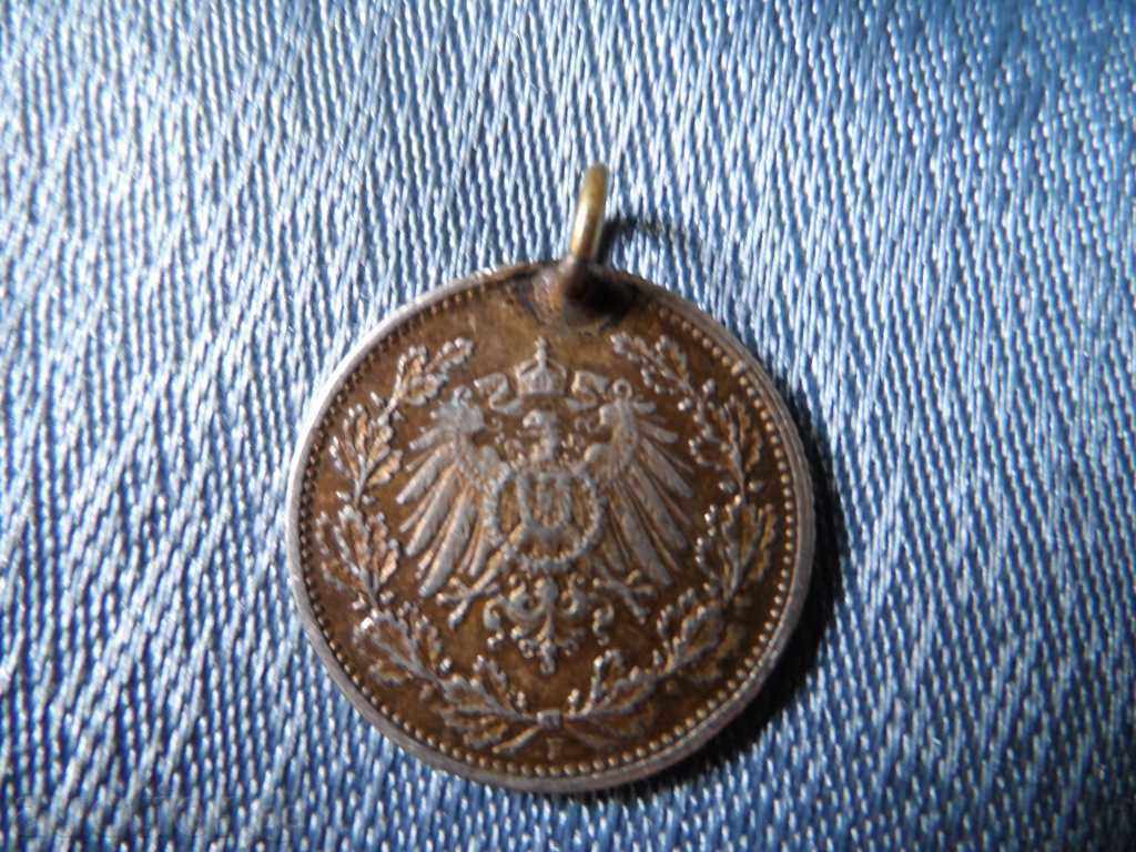 Delivery of GERMANIA 1/2 marka 1915 F - silver