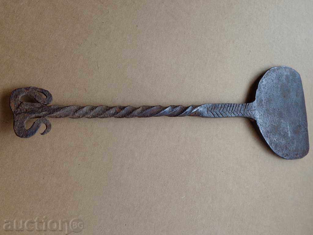 Auction Old forged wagon, wrought iron Auction Old forged wagon, wrought iron