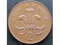 UK 2 pence 1996.