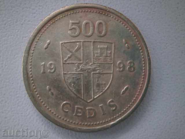 Ghana - 500 sta 1998-1917 W