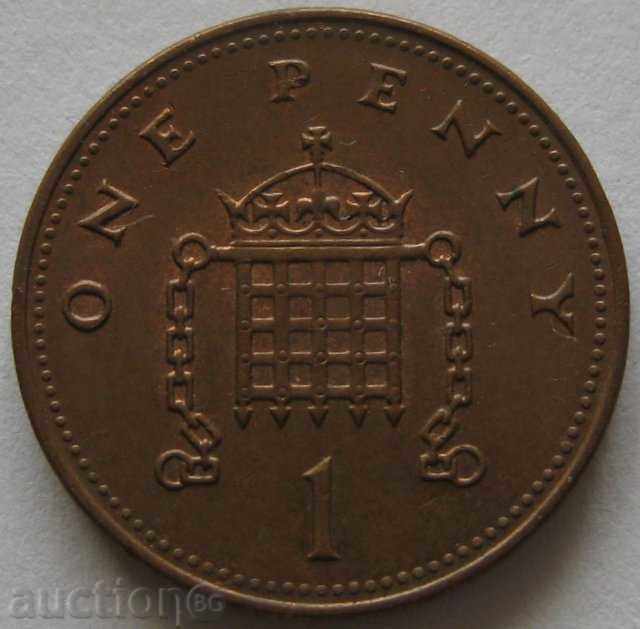 1 new penny 2002 - Great Britain