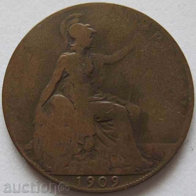 1 penny 1909 - Great Britain
