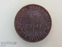 1 Shilling-British West Africa-series, 1947- 108 L
