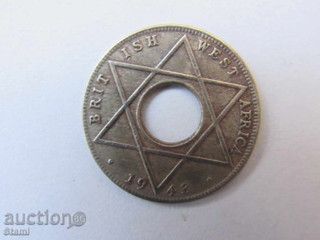 British West Africa - 1/10 pens, 1943 - 132D with price 8.00 BGN | € 4.09 British West Africa - 1/10 pens, 1943 - 132D with price 8.00 BGN | € 4.09