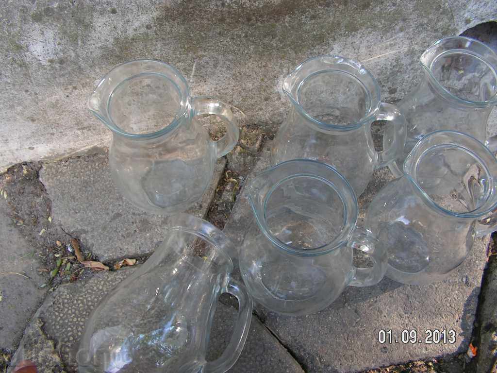 814. KNIVES GLASS 1 LITHIUM SIX QUANTITY - 6 814. KNIVES GLASS 1 LITHIUM SIX QUANTITY - 6