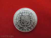 5 Lire 1824 L Italy - Replica -