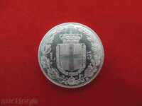 5 Lire 1879 R Italia - Replica -