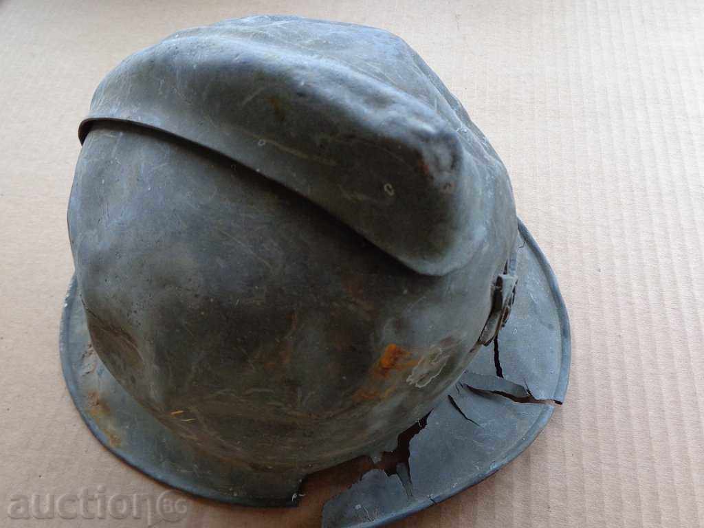 Auction  Brass fire helmet